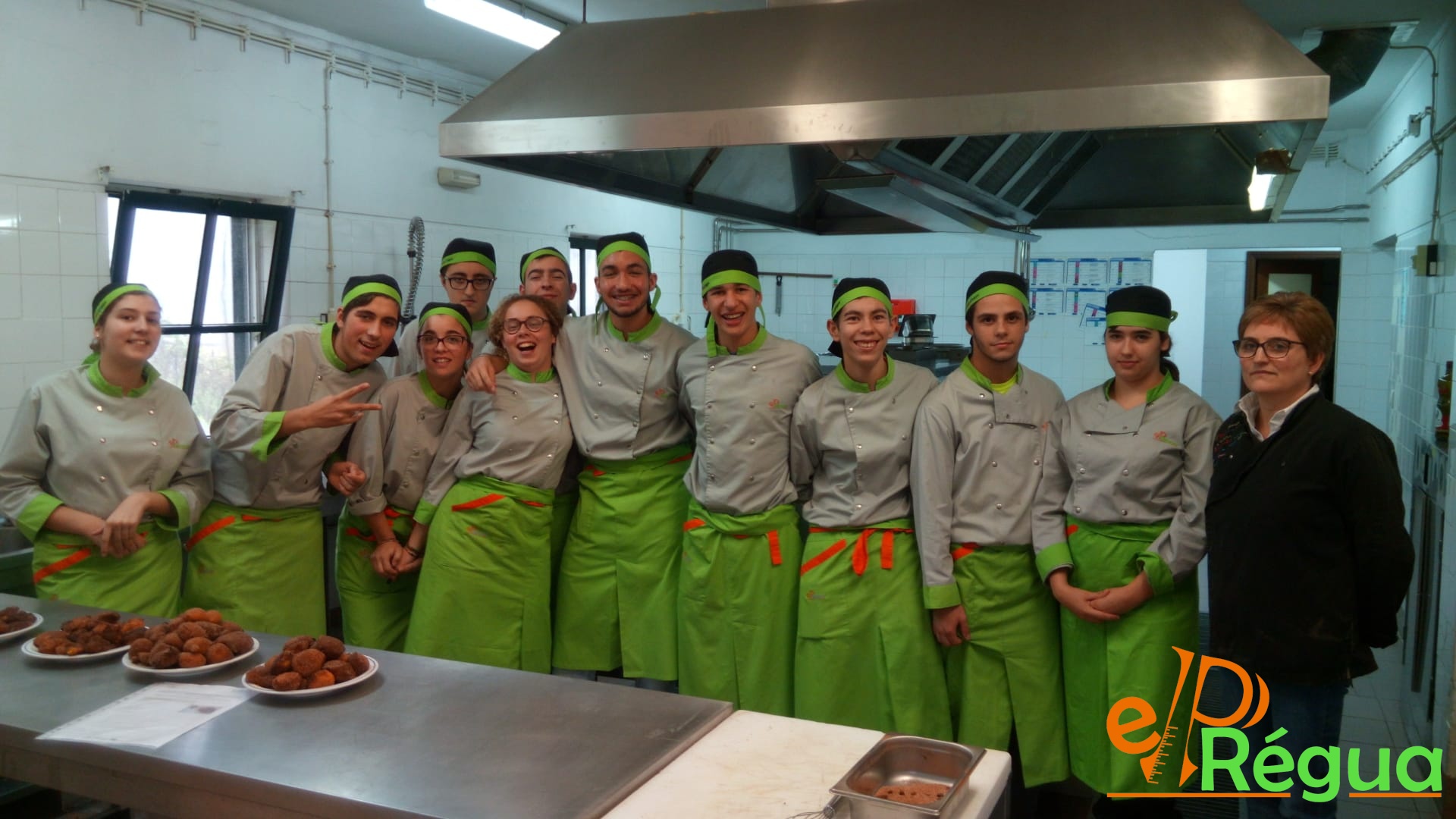 Atividade de Flexibilidade Curricular da turma do 1º ano de Cozinha/Pastelaria