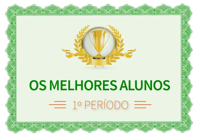 Parabéns aos Melhores Alunos